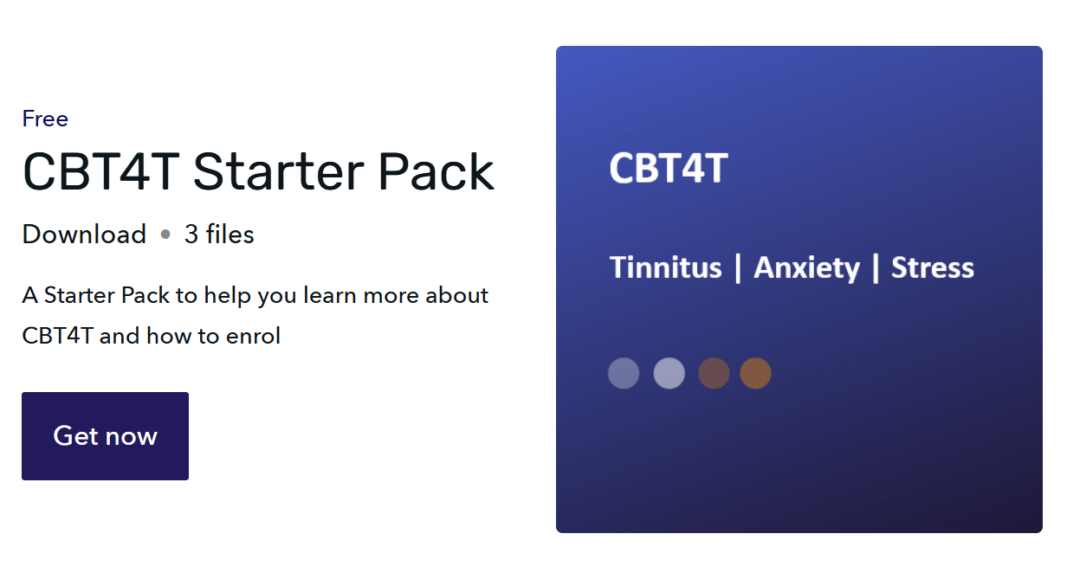 A CBT4T Starter Pack to learn more about CBT4T - free to download